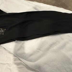 Brand new-never worn, men’s Hagger 4 way stretch black solid flat front pant